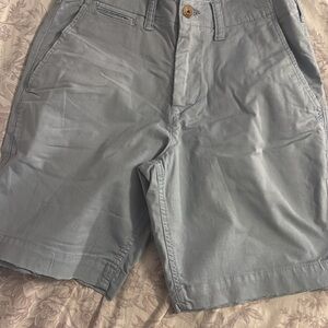American Eagle Outfitters Light Gray Flat Front Shorts